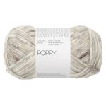 Sandnes Garn Poppy Garn in Marble, ideal zum Stricken und Häkeln.