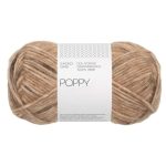 Sandnes Garn Poppy Wolle in Farbe 3400 chocolate chip cookie.