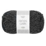 Sandnes Garn Fritidsgarn in charcoal melange für Stricken und Häkeln.