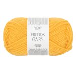 Sandnes Garn Fritidsgarn in der Farbe Daffodil, ideal zum Stricken und Häkeln.