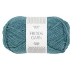 Sandnes Garn Fritidsgarn in der Farbe 7252 ocean mottled, ideal zum Stricken und Häkeln.