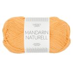Sandnes Garn Mandarin Naturell in der Farbe Daffodil, perfekt für Strick- und Häkelprojekte.