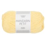 Sandnes Garn Mandarin Petit in der Farbe 2102 spring yellow.
