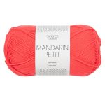 Sandnes Garn Mandarin Petit Garn in der Farbe 4108 Flame Scarlet.