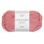 Sandnes Garn Mandarin Petit in Rosa, ideal für Stricken und Häkeln.