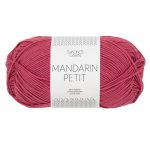 Sandnes Garn Mandarin Petit Garn in der Farbe Raspberry.