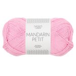 Sandnes Garn Mandarin Petit in Pink Lilac, weiches Garn zum Stricken und Häkeln.