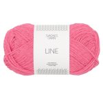 Sandnes Garn Garn in Bubblegum Pink, ideal zum Stricken und Häkeln.