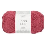Sandnes Garn Tynn Line in der Farbe Raspberry, perfekt für Stricken und Häkeln.