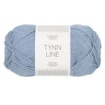 Sandnes Garn Tynn Line in der Farbe Hydrangea, perfekt für Strick- und Häkelprojekte.