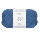 Sandnes Garn Tynn Line in der Farbe Regatta Blue, perfekt für Strick- und Häkelprojekte.