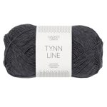 Sandnes Garn Tynn Line in der Farbe Slate, ideal zum Stricken und Häkeln.