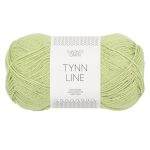 Sandnes Garn Tynn Line in Lime Punch, perfekt für Strick- und Häkelprojekte.