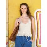Strickset Adeline Singlet mit Garn und Anleitung – Bild 8
