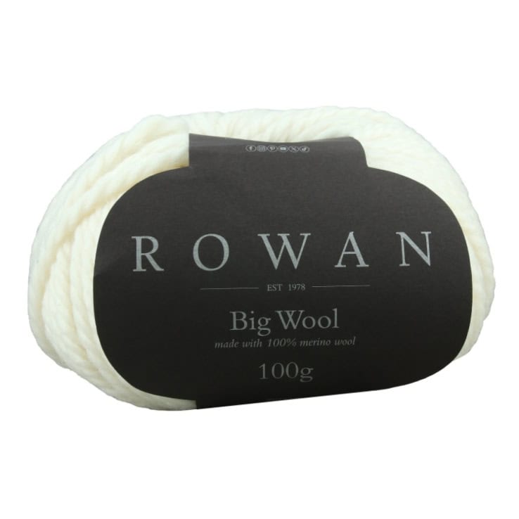 Rowan Big Wool – col. 1 white hot Rowan Big Wool – Bild 1