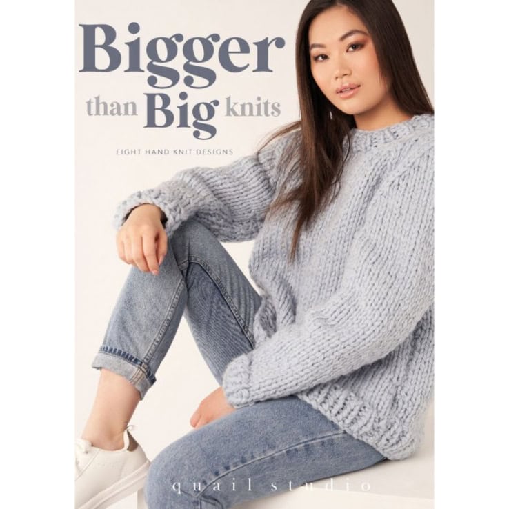 Rowan Broschüre Bigger Big Knits Anleitung Bigger than Big Knits – Bild 1