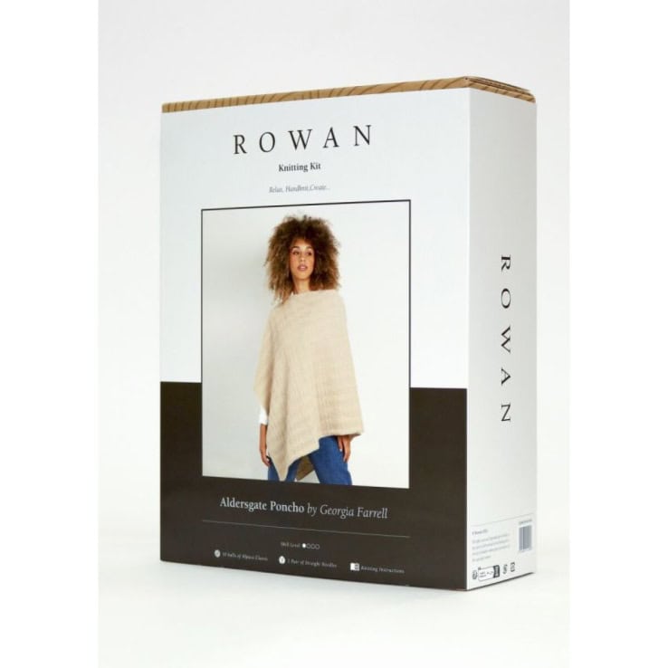 Rowan Knitting Kit Aldersgate Poncho Rowan Knitting Kit Aldersgate Poncho – Bild 1