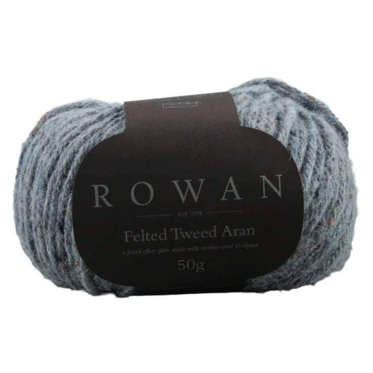 Rowan Felted Tweed Aran – col. 719 granite Rowan Felted Tweed Aran – Bild 1
