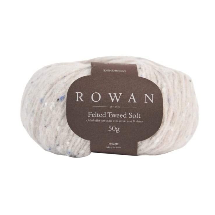 Rowan Felted Tweed Soft – col. 10010 clay Rowan Felted Tweed Soft – Bild 1
