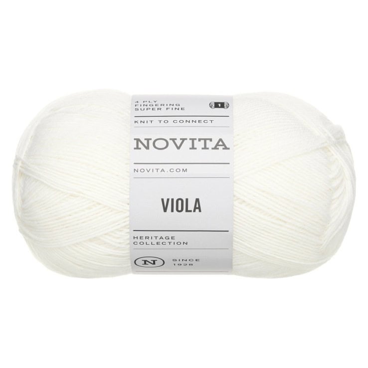 Novita Viola – col. 11 white Novita Viola – Bild 1