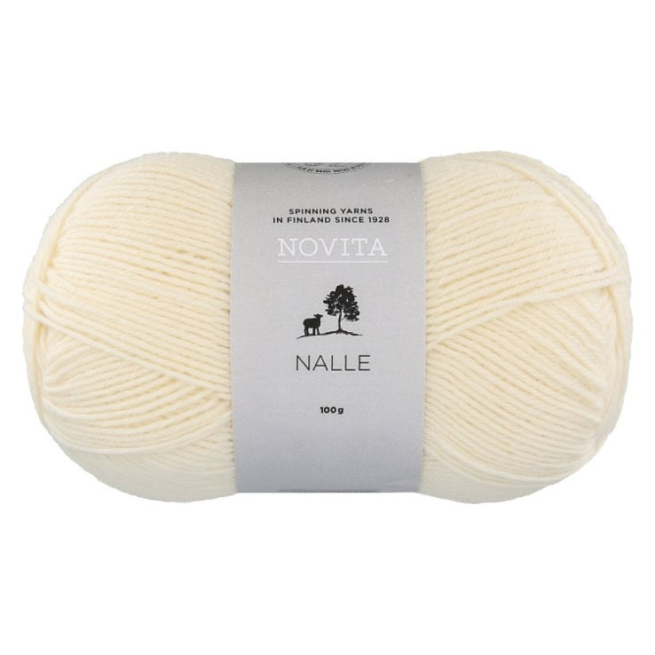 Novita Nalle – col. 10 off white Novita Nalle – Bild 1