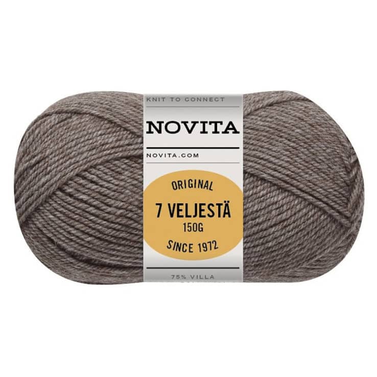 Novita 7 Veljestä Original – col. 9 nutria Novita 7 Veljestä Original – Bild 1