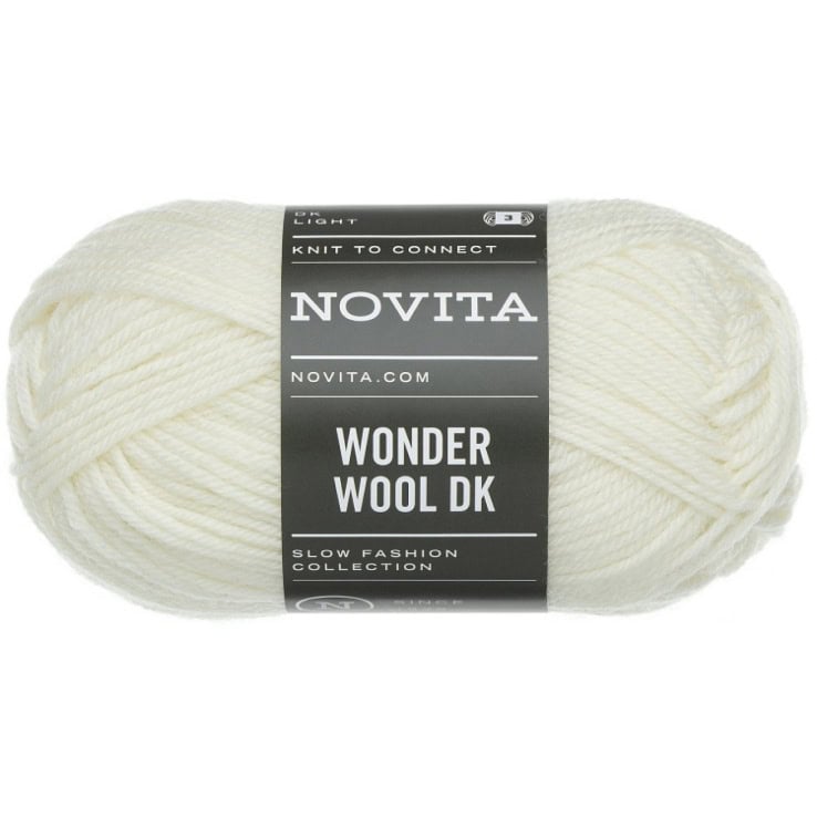 Novita Wonder Wool DK – col. 17 foam Novita Wonder Wool DK – Bild 1