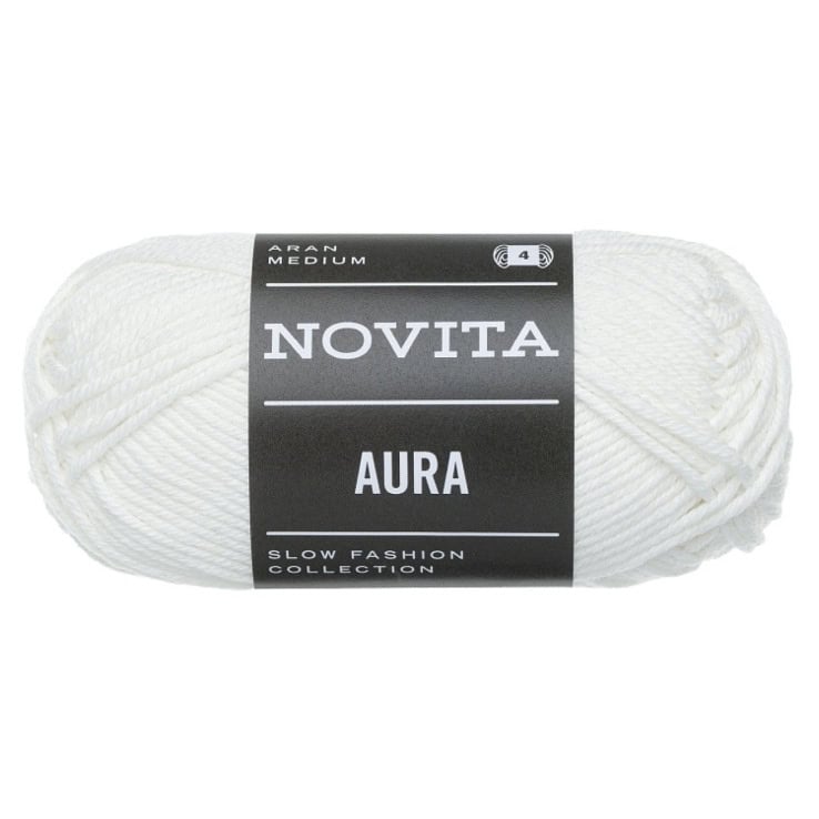 Novita Aura – col. 11 white Novita Aura – Bild 1