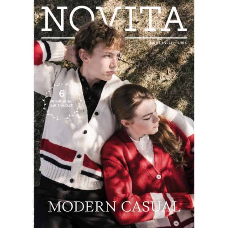 Novita Anleitungsheft Modern Casual A5 - Deutsch Novita Anleitungsheft Modern Casual – Bild 1