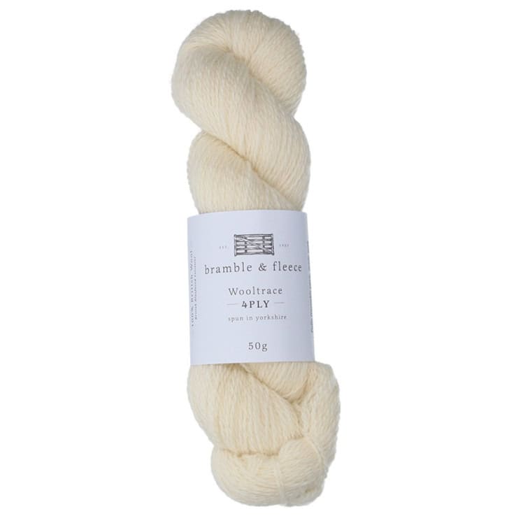 Bramble & Fleece Wooltrace 4ply – col. 238 ecru Bramble & Fleece Wooltrace 4ply – Bild 1