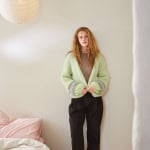 Strickset FACILE CARDIGAN CHUNKY mit Garn und Anleitung