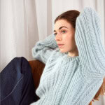 Strickset KAJA SWEATER mit Garn und Anleitung – Bild 5