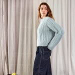 Strickset KAJA SWEATER mit Garn und Anleitung – Bild 3