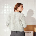 Strickset HEATHER SWEATER mit Garn und Anleitung – Bild 3