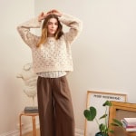 Strickset FLEUR SWEATER mit Garn und Anleitung – Bild 3