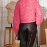 Strickset FLEUR CARDIGAN mit Garn und Anleitung – Bild 3
