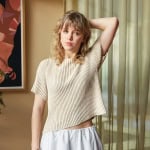 Strickset FENNY TEE mit Garn und Anleitung – Bild 2