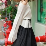 Strickset MILLY SWEATER & SKIRT mit Garn und Anleitung – Bild 4