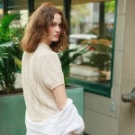 Strickset CORNELIA TEE & SKIRT mit Garn und Anleitung – Bild 3