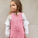 Strickset MINNIE DRESS JUNIOR mit Garn und Anleitung – Bild 2