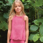 Strickset AUGUSTIN SINGLET & SKIRT JUNIOR mit Garn und Anleitung