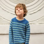 Strickset COLLIN SWEATER JUNIOR mit Garn und Anleitung