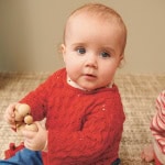 Strickset -LILJA SWEATER BABY mit Garn und Anleitung – Bild 2