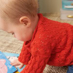Strickset -LILJA SWEATER BABY mit Garn und Anleitung – Bild 4