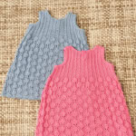 Strickset -LILJA SINGLET, LINUS DIAPER PANTS & BONNET mit Garn und Anleitung – Bild 7