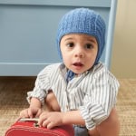 Strickset LINUS BONNET mit Garn und Anleitung – Bild 2