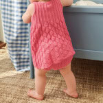 Strickset -LILJA SINGLET, LINUS DIAPER PANTS & BONNET mit Garn und Anleitung – Bild 4