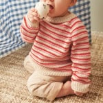 Strickset Collin Sweater & Diaper Pants Baby mit Garn und Anleitung – Bild 5