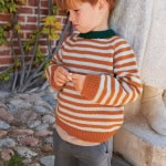 Strickset SOUT SWEATER JUNIOR mit Garn und Anleitung – Bild 2
