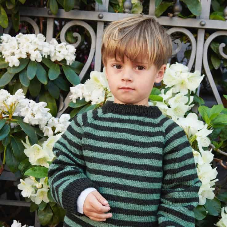 South Sweater Junior Strickset SOUT SWEATER JUNIOR mit Garn und Anleitung – Bild 1